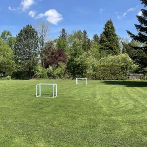 Fussballplatz im Hotel Restaurant Erber nahe Hallbergmoos bei Freising