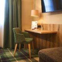 Schreibtisch im Deluxezimmer